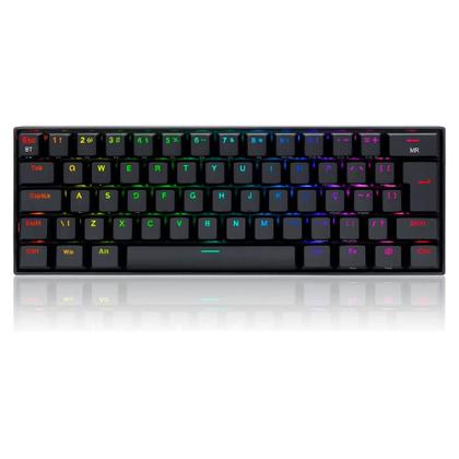 Imagem de Teclado Mecânico Redragon Draconic Pro - ABNT2 - 60% - Switch Azul - RGB - Preto- K530RGB-PRO