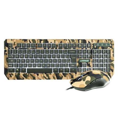 Imagem de Teclado+mouse gamer warrior kyler tc249  MULTILASER