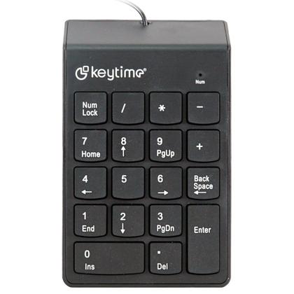 Imagem de Teclado Numérico Keytime Keyceo Com Cabo Preto