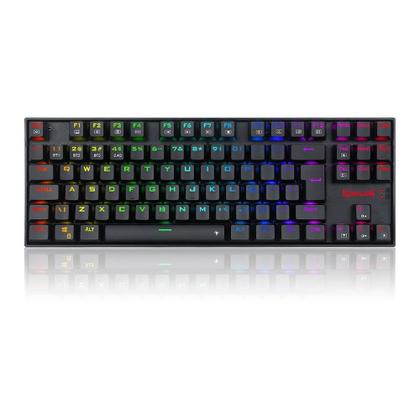 Imagem de Teclado Redragon Kumara Preto Dust-Prof Blue Chroma RGB