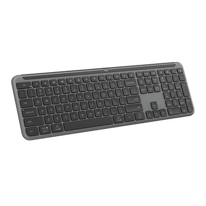 Imagem de Teclado sem fio Logitech Signature Slim K950 Com Conexão Bluetooth ou Receptor USB Logi Bolt Incluso e Layout US INTL, Grafite - 920-012433