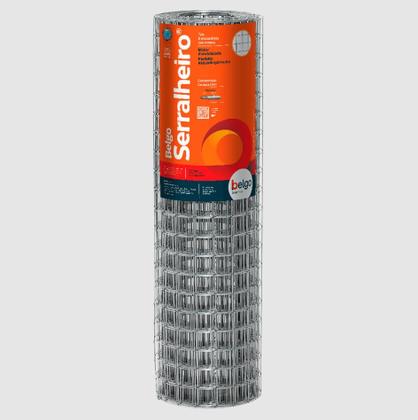 Imagem de Tela Belgo Serralheiro 5x5cm - Fio 2,00mm - 1,02m De Altura - 15M