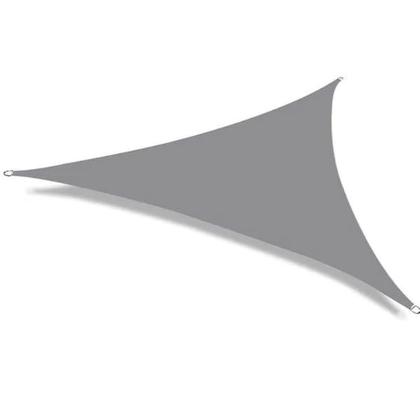 Imagem de Tela Toldo Sombreamento Multiuso 5x5x5 Cinza Triangular