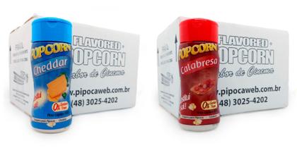 Imagem de Temperos Para Pipoca Cx 12 Un - Cheddar E Calabresa