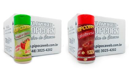 Imagem de Temperos Para Pipoca Cx 12 Un- Tomate E Queijo E Calabresa