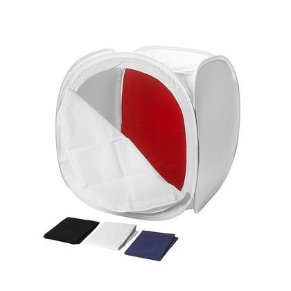 Imagem de Tenda Difusora Fotografica Foto Still 40x40cm Branca c/ 4 Fundos 