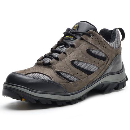 Imagem de Tênis Adventure Couro Legítimo Atron Shoes - 261 - Cinza