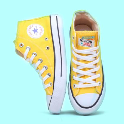 Imagem de Tenis All Feminino Cano Alto Star Clássico Hi Ct Authentic Últimos Pares Envio Já 116HI