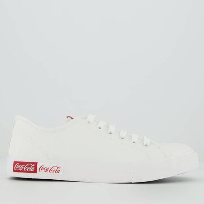 Imagem de Tenis coca cola blend basic town branco 