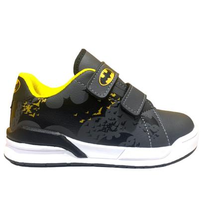 Imagem de Tênis Infantil Masculino Via Vip DC W4010 com tiras autocolantes Super-Heróis