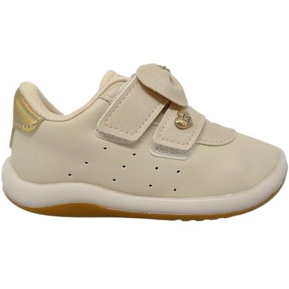 Imagem de Tênis Infantil Menina Casual Retro Dia a Dia Passeio Escola com Laço e Strass Conforto Kidy 008-1650