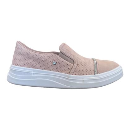 Imagem de Tênis Mississipi Casual Slip On Feminino MI201 Rosa