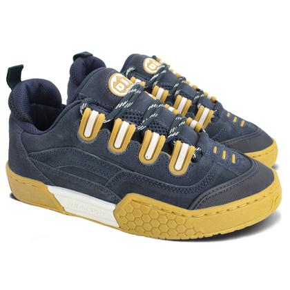 Tênis Qix Hexagon Azul Marinho Natural - Tênis Esportivo