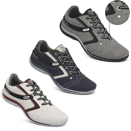 Imagem de Tênis Sapatenis Masculino Philos West Sapato Casual -Combo 3