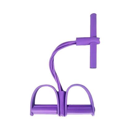 Imagem de Tensionador De Quatro Tubos, Faixa Elástica Multifuncional Para Fitness E Yoga, Auxiliar Para