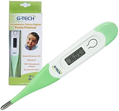 Imagem de Termômetro Digital infantil  - haste flexível- GTECH