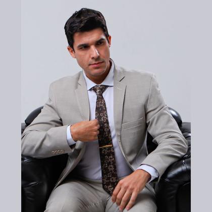 Imagem de Terno/Costume Microfibra - Bege