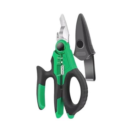 Imagem de Tesoura De Eletricista 6 7 8 Polegadas, Decapador De Fios, Cortador, Crimpador, Tesoura De Cabo Com