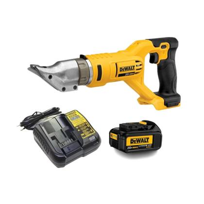Imagem de Tesoura Eletrica para Chapa A Bateria 20v 3ah Dcs491b Dewalt Bivolt