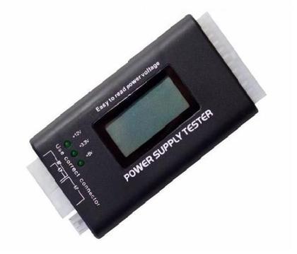 Imagem de Teste Fonte Lcd Atx Btx Itx Hdd Sata Power Supply Testador