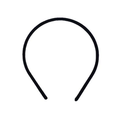 Imagem de tiara de cabelo forrada de tecido 5mm extra fina confortavel