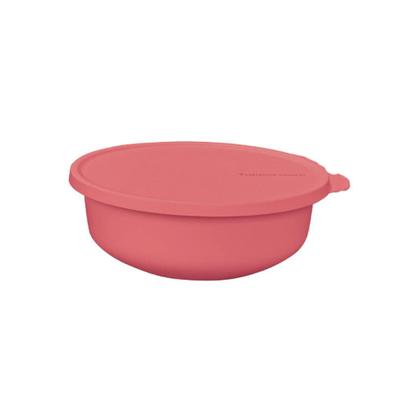 Imagem de Tigela Aloha Tupperware 1L Rosa - Ideal para Servir e Conservar Alimentos
