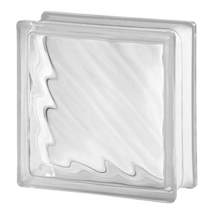 Imagem de Tijolo de Vidro 19 x 19 x 8 cm Digona New Translúcido 10 Unidades Tradestar