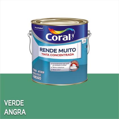 Imagem de Tinta Acrílica Coral Rende Muito Standard Fosco 3,2 Litros