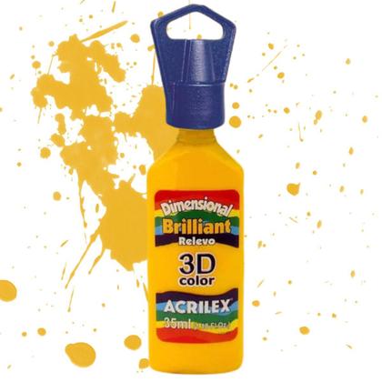 Imagem de Tinta Dimensional Brilliant Relevo 3D Color Acrilex 35 ml - 12112