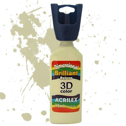 Imagem de Tinta Dimensional Brilliant Relevo 3D Color Acrilex 35 ml - 12112