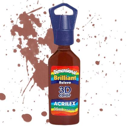 Imagem de Tinta Dimensional Brilliant Relevo 3D Color Acrilex 35 ml - 12112