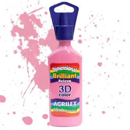 Imagem de Tinta Dimensional Brilliant Relevo 3D Color Acrilex 35 ml - 12112