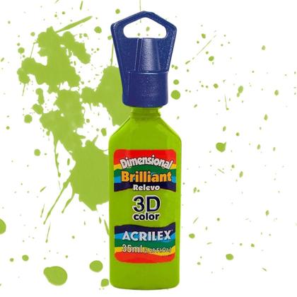 Imagem de Tinta Dimensional Brilliant Relevo 3D Color Acrilex 35 ml - 12112