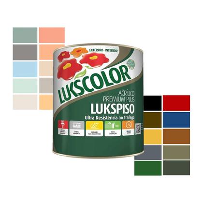 Imagem de Tinta Lukspiso Premium Plus Acrílico 900ml Lukscolor