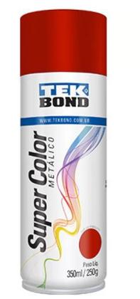Imagem de Tinta Spray Vermelho Metálico 350ml/250g TekBond