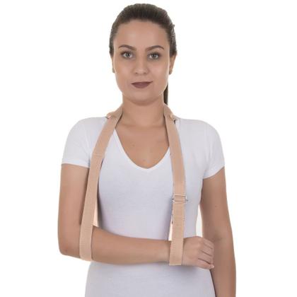 Imagem de Tipóia Ombro Pós Operatório Braço Em Tira Bilateral Bege Artipé