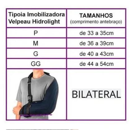 Imagem de Tipoia velpeau  americana standard hidrolight