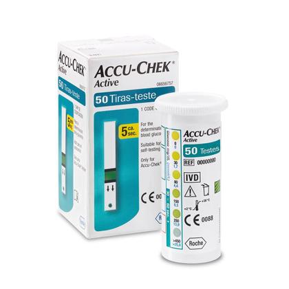 Imagem de Tiras Accu-Chek Active 50 Unidades