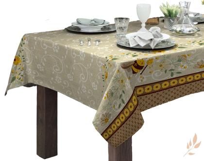 Imagem de Toalha De Mesa 4 Lugares Quadrada Premium Linhão 1,40x1,40m