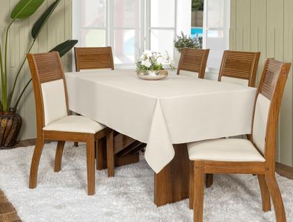 Imagem de Toalha De Mesa Oxford Retangular 2,50x1,45m 8 Lugares