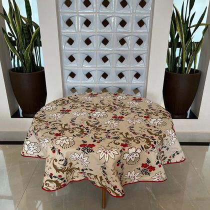 Imagem de Toalha De Mesa Redonda 8 Lugares 2,20m