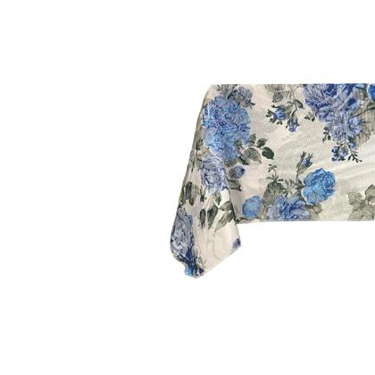 Imagem de Toalha de Mesa Retangular 6 e 8 Lugares Jacquard Medalhão