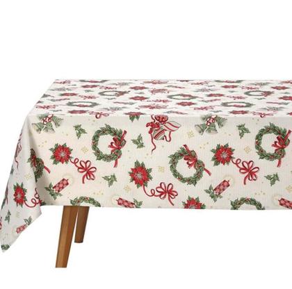 Imagem de Toalha de Mesa Retangular 8 Lugares Celebra Natal 121 Dohler
