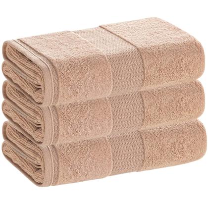 Imagem de Toalha de Rosto Karsten Fio Penteado 3 Peças