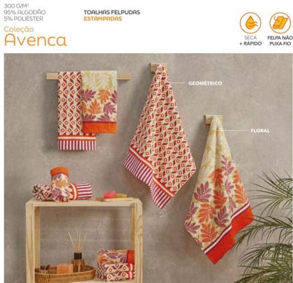 Imagem de Toalha felpuda de banho 3 pçs 70x1,35