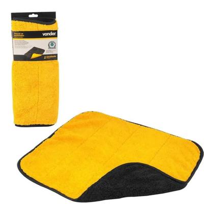 Imagem de Toalha Pano Microfibra Vonder 46 X 40 Dupla Face Supermacia