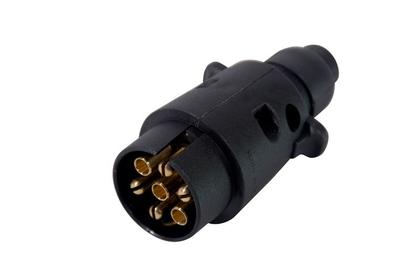 Imagem de Tomada Engate Para Reboque Carretinha Macho 6 Polos