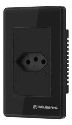 Imagem de Tomada Inteligente Wifi Primebras 1 Canal Cor Preto
