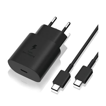 Imagem de Tomada USB-C Turbo Para Smartphone Carregamento Rápido Preto