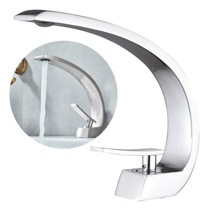 Imagem de Torneira Banheiro Cascata Misturador Monocomando Inox Luxo